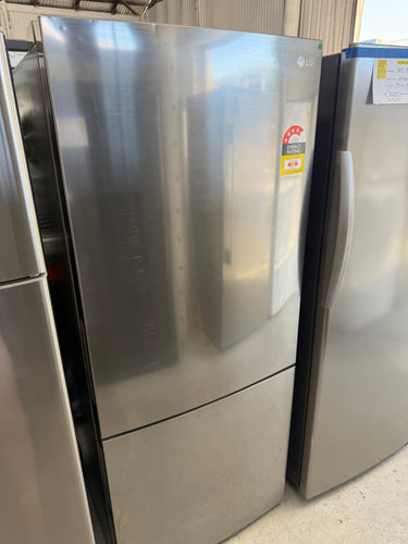 Factory second LG 420L Bottom Mount Refrigerator Model:GB-455PL - Second Hand Appliances Geebung